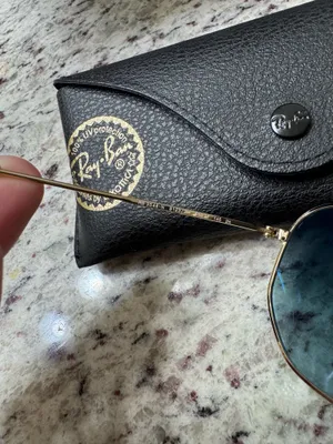 Ray-Ban Blue Hexagon Sunglasses thumbnail 5
