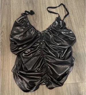 ZARA Metallic Top thumbnail 3