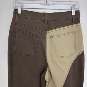BDG Urban Outfitters Cowboy Jeans Colorblock Brown High Rise Straight Size 27 thumbnail 8