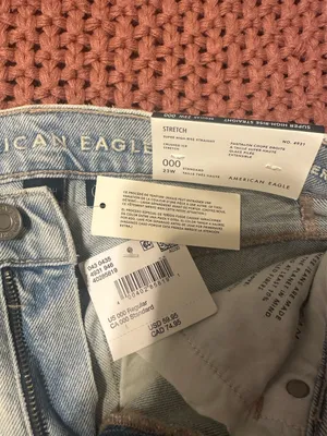 American Eagle Jeans High-Rise Straight thumbnail 2