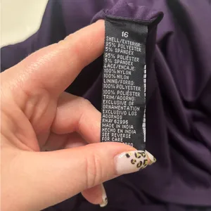 Scarlett Semi Formal Swing Dress Eggplant Purple Size 16 XL New Cocktail Mini thumbnail 7