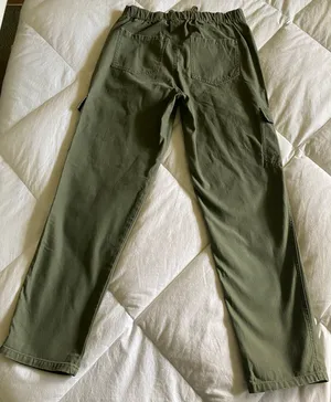 Forever 21 Green Cargo Pants thumbnail 1