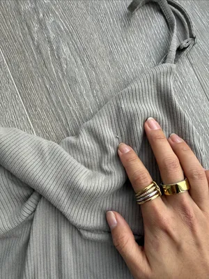 Aritzia Wilfred Neutral Midi Ribbed Dress with Side Slit thumbnail 4