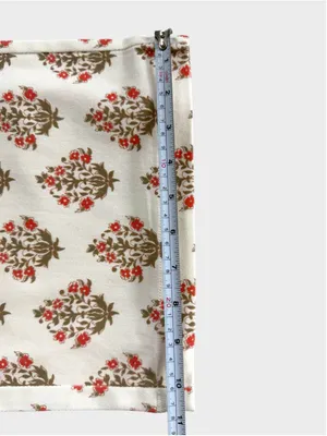 Entro Floral Print Wide Leg Twill Denim Pants Size S thumbnail 6