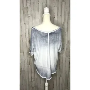We The Free Free People‎ Saturn Dolman Sleeve Knit Top Multicolor Size Small thumbnail 4