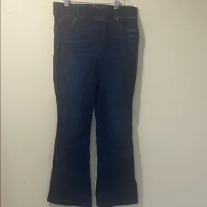 Womens SPANX Flare Jeans Midnight Shade thumbnail 5
