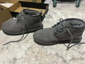 UGG Neumel Boots Grey Suede thumbnail 2