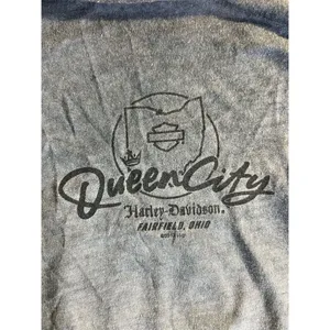 Harley-Davidson Women's Embellished Tank Top XL Gray Motorcycle Theme thumbnail 8