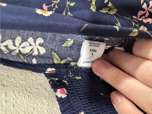 Old Navy Fit & Flare V Neck Midi Dress thumbnail 3