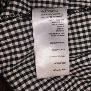 Urban outfitters Claire ruffled mini dress in black and white gingham size small thumbnail 8