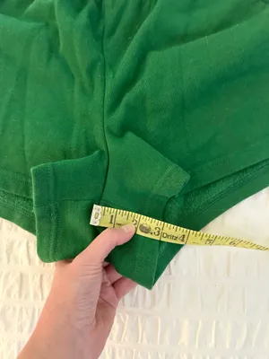 Colsie Fleece Green Shorts thumbnail 6