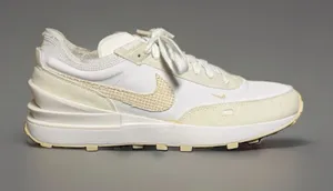 Nike Waffle One Essentials Women Sneakers DM7604-100 Summit White Fossil Sz 8.5 thumbnail 1