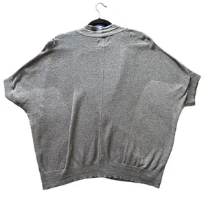 American Eagle Retro  Outfitters Gray Cropped Button Down Sweater Size XXL thumbnail 2