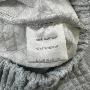 Princess Polly Quilted Sweatpants Womens XS Waffle Knit Jogger Gray High Rise thumbnail 5