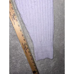 Free People Intimately Around the Clock Cozy Jogger Pants Purple Ribbed, Size Xs thumbnail 9