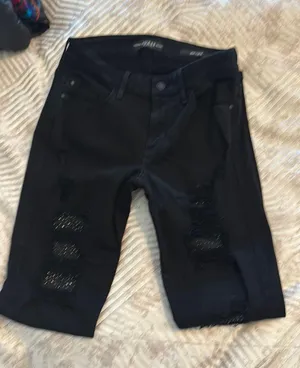 Guess Distressed Bedazzled Jeans thumbnail 1
