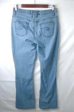Lee Riders 5/6 30x30 Boot Stretch Light Wash Jeans thumbnail 1
