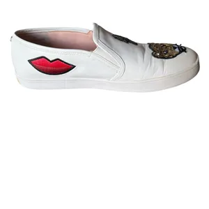 Kate Spade New York Lizbeth Slip-On Sneakers Sequin Cat Meow Lips Cherries sz 9 thumbnail 5