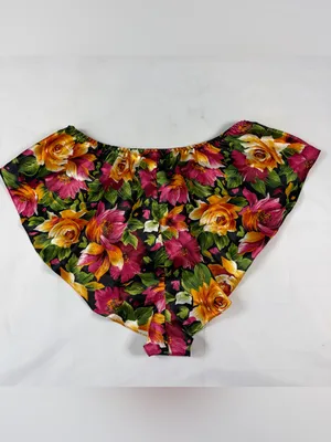Vintage Gold Label Victoria's Secret Lingerie Floral Shorts Women's Size Large thumbnail 2