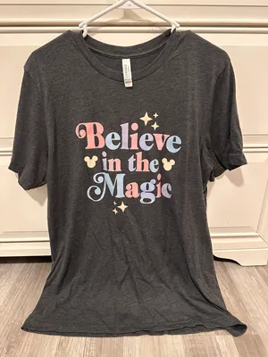 Disney Bella+Canvas - T shirt - gray thumbnail 1