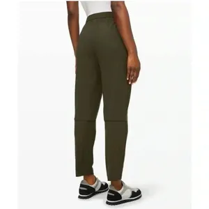 Lululemon Army Green Essential High-Rise Trouser size 4 thumbnail 3