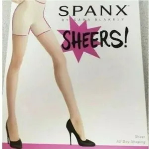 ✨Spanx Womens Shaping Sheers Hose High Waist Beige Sand Nude✨ thumbnail 2