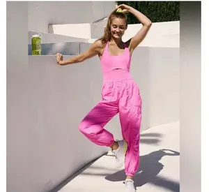 Free People Movement Jumpsuit Pink XS thumbnail 2