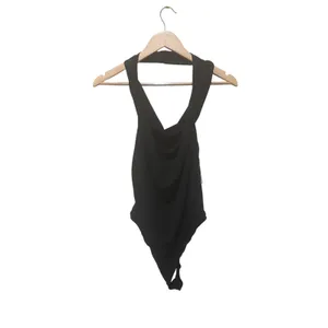 ASTR The Label Cowl Neck‎ Halter Bodysuit Size Medium New thumbnail 5