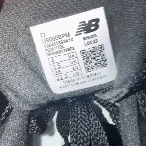New Balance 9060 black sneakers #newbalance #trainers women size 4 thumbnail 8