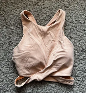Athleta crop tank with built in bra thumbnail 1