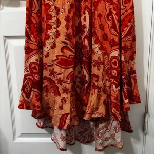 FARM Rio Jaipur Crossover Linen Blend maxi sun dress size xs thumbnail 4