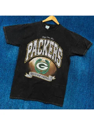 Stoney Clover Lane Green Bay Packers Glitter Rocker Tee L thumbnail 3