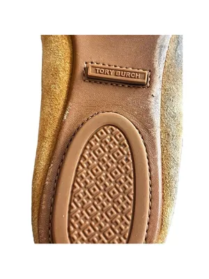 Tory Burch Minnie Travel Suede Ballet Flats size 6.5 thumbnail 4