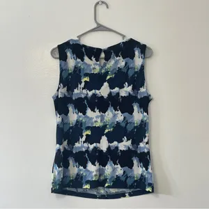 NWT Calvin Klein Watercolor Pleat Knit Cami | Size: Medium thumbnail 4