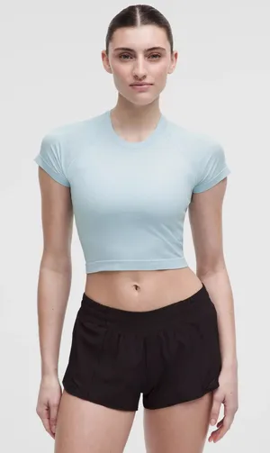 Lululemon Cropped Swiftly T Shirt thumbnail 1