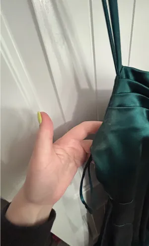 Windsor Ball Gown Prom Dress Satin Emerald Green thumbnail 5