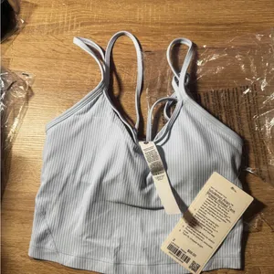 Lululemon Athletica White Strappy Sports Bra thumbnail 8