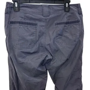 Marmot Charcoal Grey Convertible Hiking Pants size 8 outdoors Gorpcore rain resi thumbnail 3