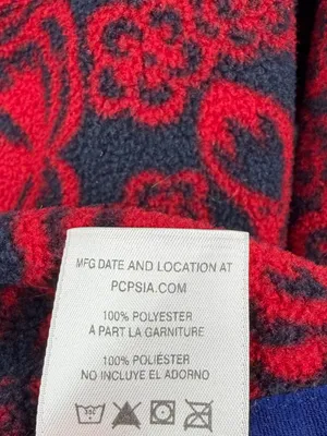 Patagonia Synchilla Snap-T Fleece Women M Barceloneta Red Floral FA15 thumbnail 9