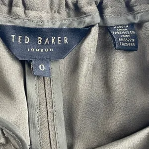 Ted Baker‎ London Olive Green Drawstring Jogger Trousers Size 0 Tapered Pants thumbnail 4