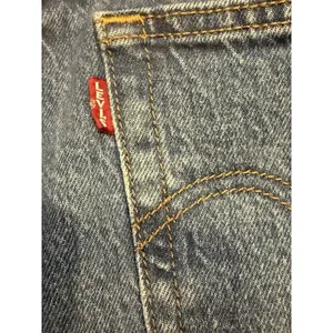 Levi's True VTG‎ 90's Wedgie High Rise Straight Leg Button Fly Med Wash Jeans 27 thumbnail 6