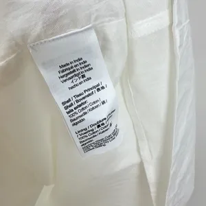 Madewell V Neck Mini Shirtdress Poplin Cotton White Pockets Relaxed Shift S NWT thumbnail 12
