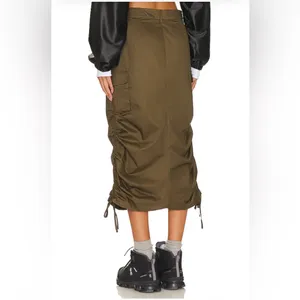 NWT Superdown Jasmina Cargo‎ Skirt in Green Size XXS thumbnail 3