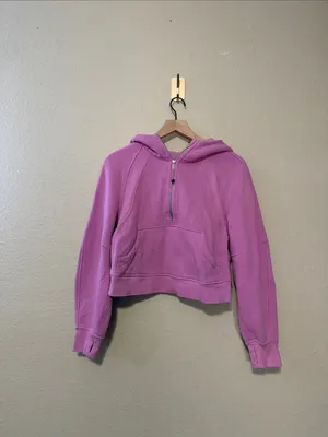 Lululemon Dahlia Mauve scuba hoodie Size XS Small thumbnail 3
