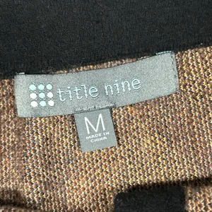Title Nine Skirt Womens Medium Merino Wool Blend That’s A Wrap Plaid Mini Preppy thumbnail 3