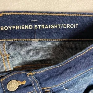 Old‎ Navy Dark Wash Straight Leg Boyfriend Jean thumbnail 7