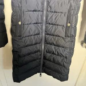 Tommy Hilfiger Women's Small Navy Quilted Long Puffer Coat Jacket -Read thumbnail 5