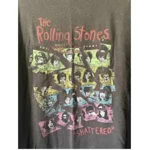 JUNK FOOD Rolling Stones Shattered T-Shirt Tee Size XL thumbnail 3