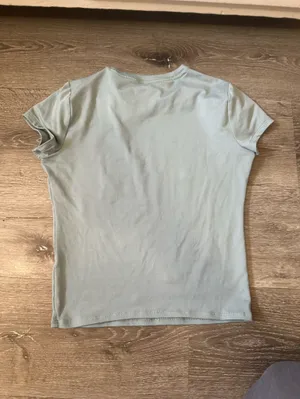 Hollister Short Sleeve Crew Tee in Sage thumbnail 4