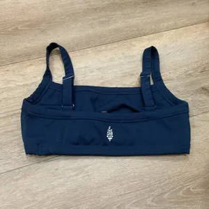 Free People Navy Sports Blue Bra thumbnail 2